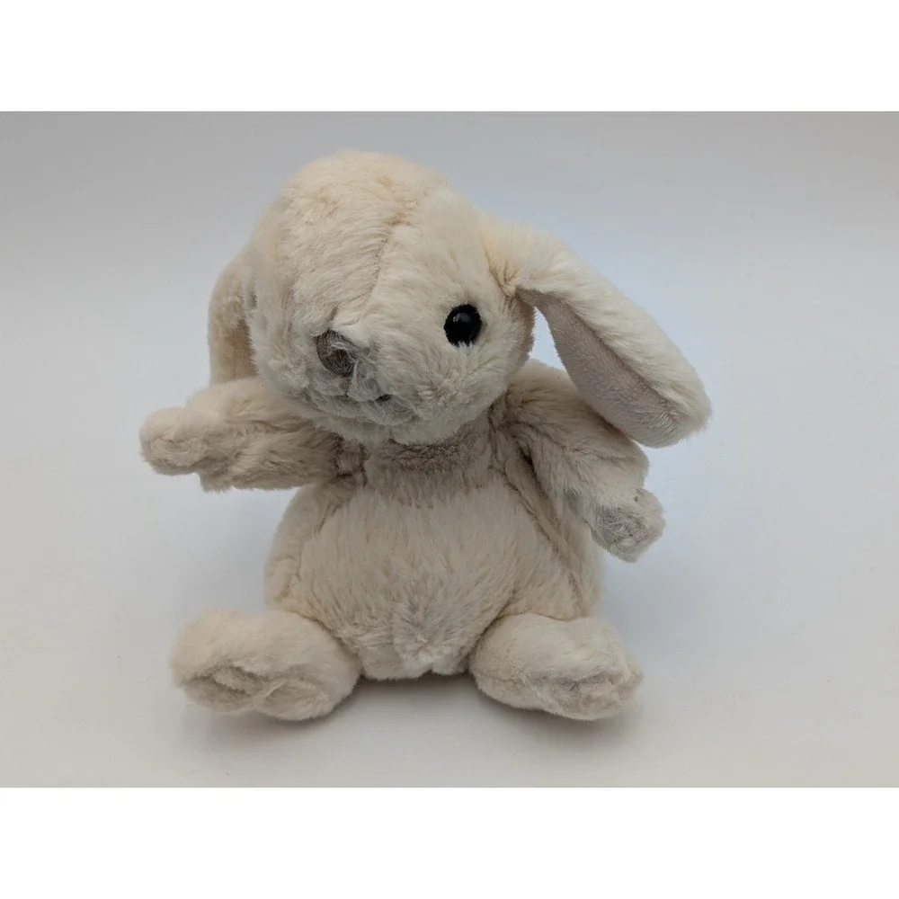 Dilly Dudu Rabbit Plush Bunny 6‎ Inch Cream Stuffed Animal Toy